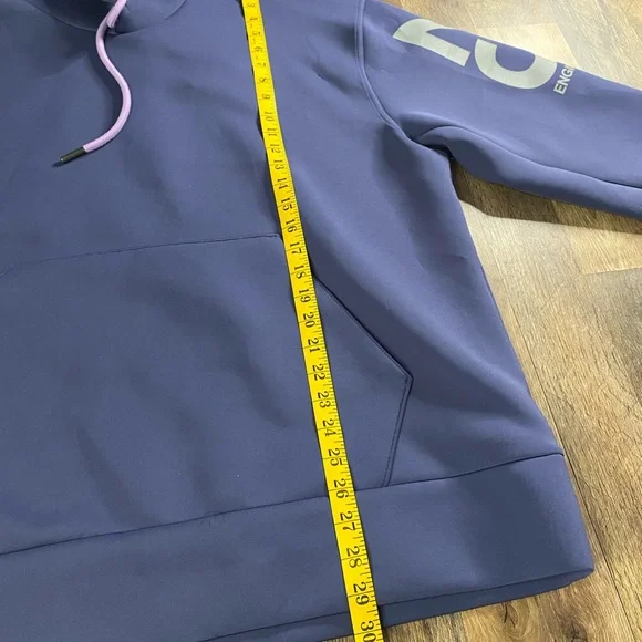 RARE Jordan 23 Engineered Lavender Hoodie with Metal Aglet Pink Drawstrings